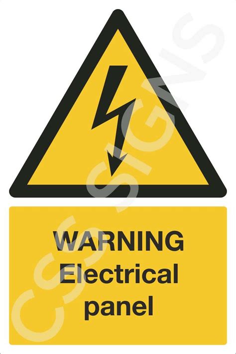 electrical box signs|live electrical panel signage.